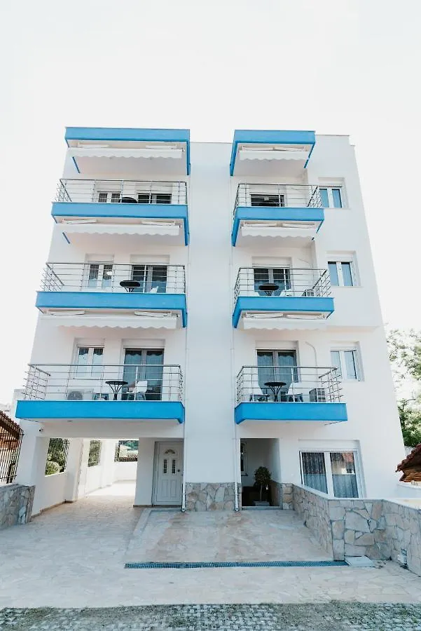 Ξενοδοχείο με διαμερίσματα Blue And White Luxury Suites Nea Kallikrateia Ελλάδα